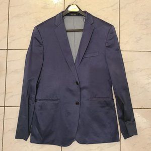 HUGO BOSS Navy Blue Suit 40R Pants 32W